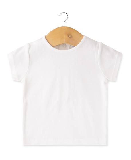 Ensemble salopette + haut 100% coton bébé garçon Naturel/bleu 4 - vertbaudet enfant 