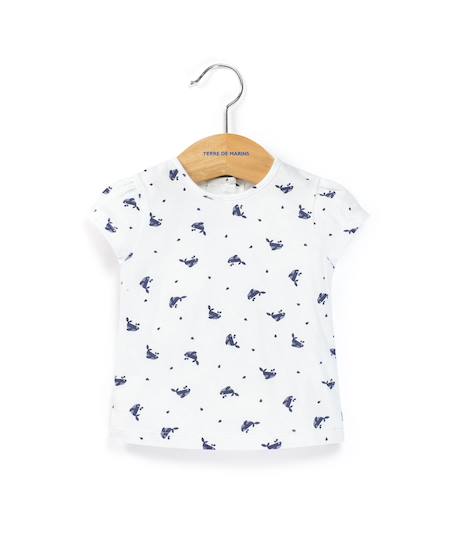 Ensemble robe + haut 100% coton bébé fille Denim clair 4 - vertbaudet enfant 