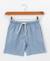 Bermuda 100% coton garçon Bleu gris 1 - vertbaudet enfant 