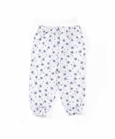 Ensemble pantacourt + haut 100% coton bébé fille Bleu navy 4 - vertbaudet enfant 