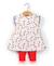Ensemble robe + bas 100% coton bébé fille Imprime 1 - vertbaudet enfant 