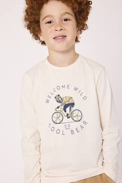 Garçon-T-shirt, polo, sous-pull-T-shirt manches longues 100% coton garçon