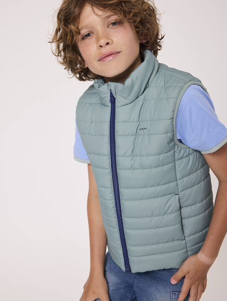 Garçon-Manteau-Doudoune sans manches garçon