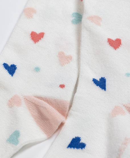 Collants fille Blanc casse 3 - vertbaudet enfant 