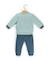 Ensemble pantalon + haut 100% coton bébé garçon Bleu 2 - vertbaudet enfant 