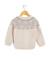 Pull fille Beige chine 3 - vertbaudet enfant 
