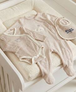 -Ensemble bébé 3 pièces bébé mixte