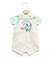 Ensemble salopette + haut 100% coton bébé garçon Gris chine clair 1 - vertbaudet enfant 