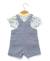 Ensemble salopette + haut 100% coton bébé garçon Denim bleu 3 - vertbaudet enfant 
