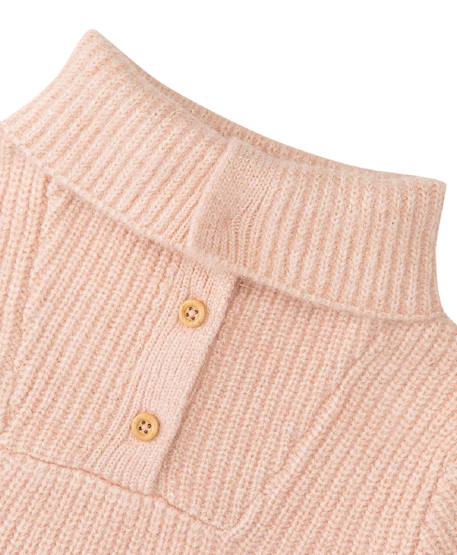 Robe manches longues fille Rose 3 - vertbaudet enfant 