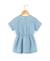 Robe manches courtes fille Denim clair 3 - vertbaudet enfant 