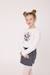 T-shirt manches longues 100% coton fille Fond blanc imprime magique 2 - vertbaudet enfant 