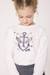 T-shirt manches longues 100% coton fille Fond blanc imprime magique 1 - vertbaudet enfant 
