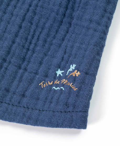 Ensemble robe + haut 100% coton bébé fille Marine 3 - vertbaudet enfant 