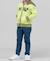 Veste à capuche garçon Vert citron 3 - vertbaudet enfant 
