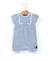 Combishort bébé fille Raye blanc / bleu 3 - vertbaudet enfant 