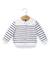 Veste 100% coton bébé fille Fond blanc raye indigo 3 - vertbaudet enfant 