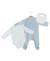 Ensemble bébé 3 pièces bébé garçon Bleu ciel 3 - vertbaudet enfant 