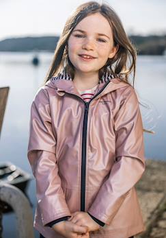 -Ciré imperméable à capuche fille