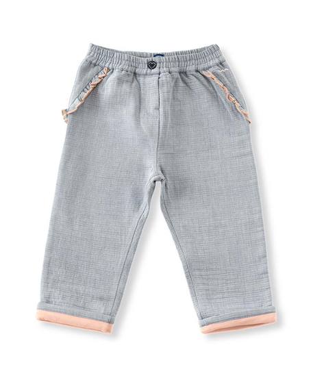 Bébé-Pantalon 100% coton bébé fille