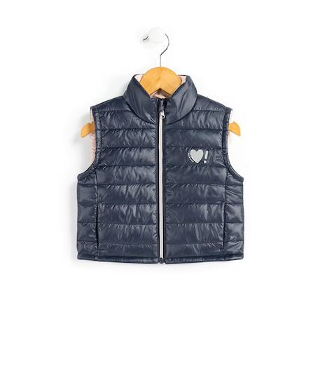 Fille-Manteau-Doudoune-Doudoune sans manches fille