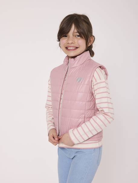 Fille-Manteau-Doudoune-Doudoune sans manches fille
