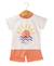 Ensemble short + haut 100% coton bébé garçon Grege 1 - vertbaudet enfant 