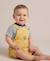 Ensemble salopette + haut 100% coton bébé garçon Jaune 1 - vertbaudet enfant 