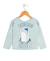 T-shirt manches longues 100% coton garçon Bleu 2 - vertbaudet enfant 