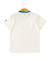 T-shirt manches courtes 100% coton garçon Blanc casse 2 - vertbaudet enfant 