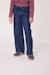 Pantalon 100% coton fille Denim bleu 1 - vertbaudet enfant 