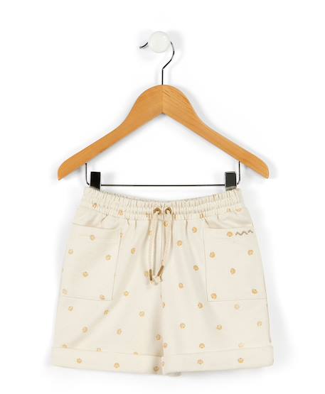 Short fille Imprime fond grege 1 - vertbaudet enfant 