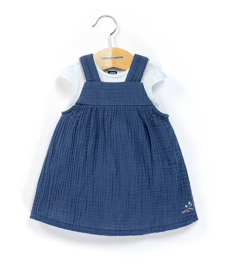 Bébé-Ensemble-Ensemble robe + haut 100% coton bébé fille