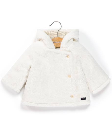 Manteau bébé Ecru 3 - vertbaudet enfant 