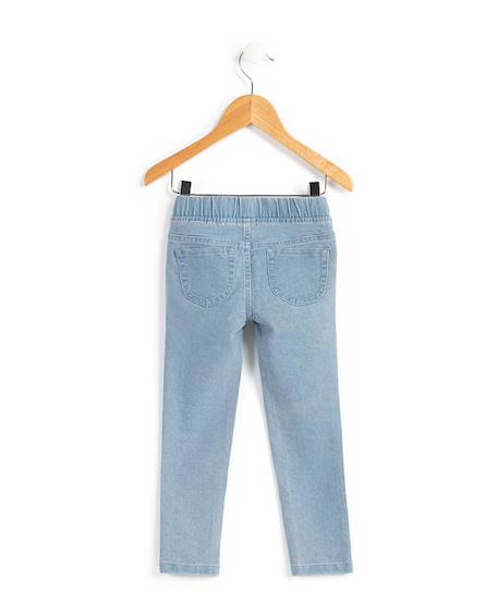 Jean fille Denim clair 2 - vertbaudet enfant 
