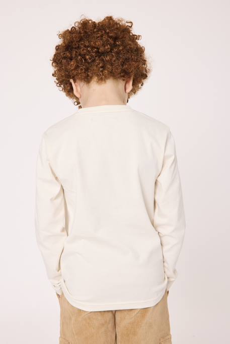 T-shirt manches longues 100% coton garçon Grege 4 - vertbaudet enfant 