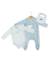 Ensemble bébé 3 pièces bébé garçon Bleu ciel 2 - vertbaudet enfant 