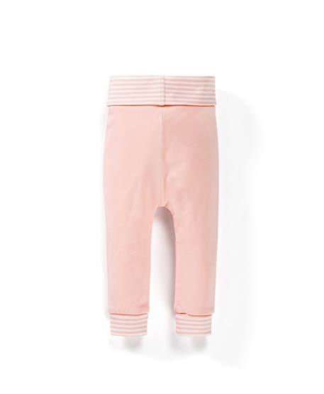 Pantalon bébé fille Rose pale 2 - vertbaudet enfant 