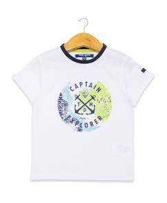 Garçon-T-shirt, polo, sous-pull-T-shirt manches courtes 100% coton garçon