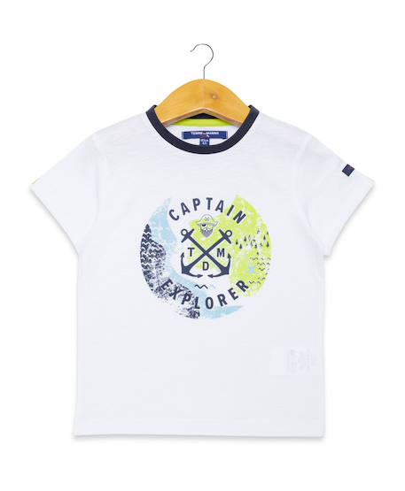 Garçon-T-shirt manches courtes 100% coton garçon