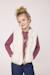 Veste sans manches fille Blanc casse 3 - vertbaudet enfant 