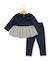 Ensemble tunique + leggings 100% coton bébé fille Indigo 1 - vertbaudet enfant 