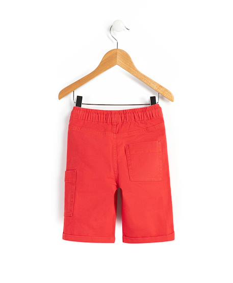 Bermuda garçon Rouge 2 - vertbaudet enfant 