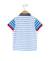 Polo manches courtes 100% coton garçon Fond blanc raye bleu 2 - vertbaudet enfant 