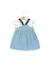 Ensemble robe + haut 100% coton bébé fille Denim clair 2 - vertbaudet enfant 