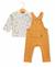 Ensemble salopette + haut bébé garçon Noix 1 - vertbaudet enfant 