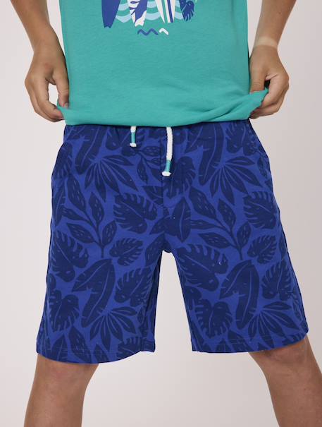 Bermuda 100% coton garçon Bleu 3 - vertbaudet enfant 