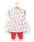 Ensemble robe + bas 100% coton bébé fille Imprime 2 - vertbaudet enfant 