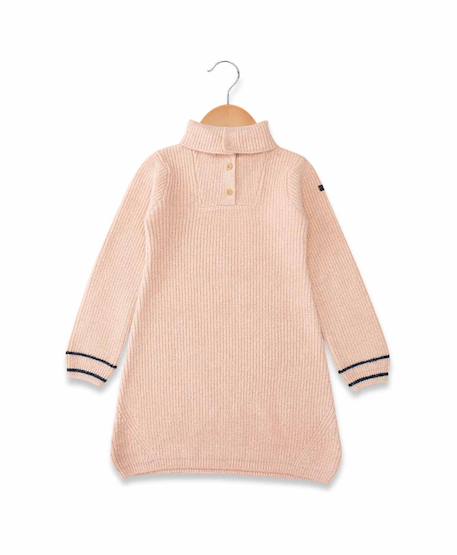 Robe manches longues fille Rose 1 - vertbaudet enfant 