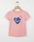 T-shirt manches courtes 100% coton fille Rose 1 - vertbaudet enfant 